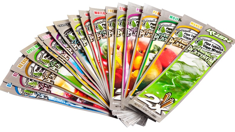 platinum tobacco wraps Double Blunt French Vanilla Blunt Wrap Double Platinum -